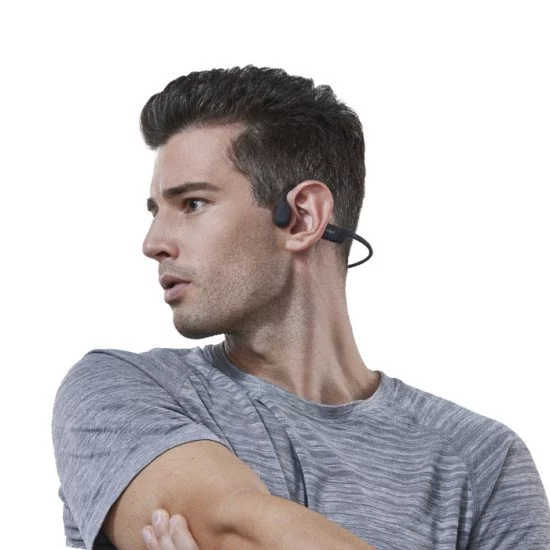 SHOKZ Openrun Mini Casque Sans fil Minerve Sports Bluetooth Noir SHOKZ Openrun Mini Casque Sans fil Minerve Sports Bluetooth Noir