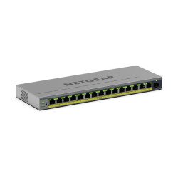 NETGEAR GS116EPP Géré L2/L3 Gigabit Ethernet (10/100/1000) Connexion Ethernet POE Gris NETGEAR GS116EPP Géré L2/L3 Gigabit Ethernet (10/100/1000) Connexion Ethernet POE Gris