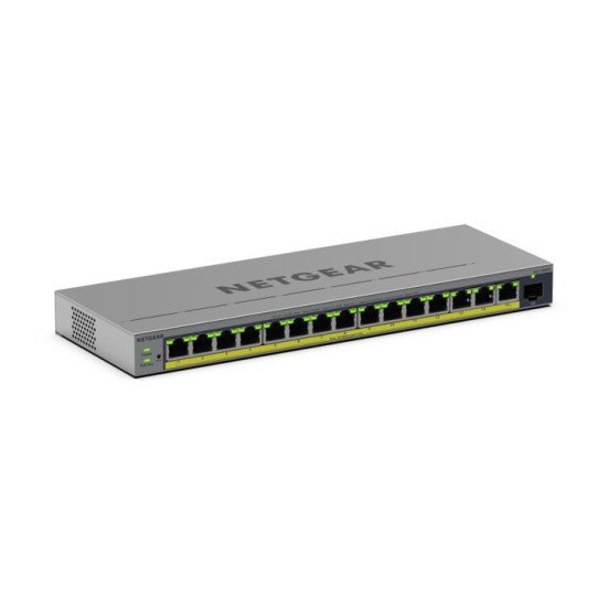 NETGEAR GS116EPP Géré L2/L3 Gigabit Ethernet (10/100/1000) Connexion Ethernet POE Gris
