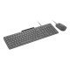 Lenovo GX31R09775 clavier Souris incluse maison/bureau USB Anglais américain Gris