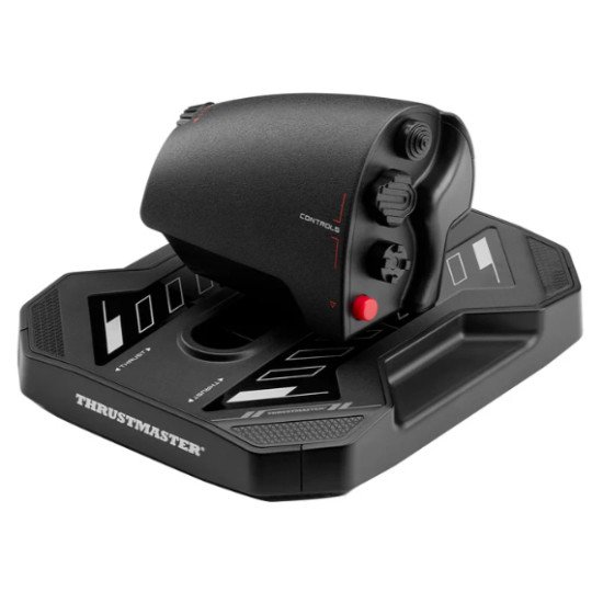 Thrustmaster Sol-R 6 Throttle Noir USB Contrôleur de mouvement Analogique/Numérique PC