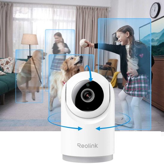 Reolink E Series E321 Dôme Caméra de sécurité IP Intérieure 2304 x 1296 pixels Plafond/Mur/Bureau