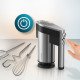 Cecotec PowerTwist 500 Batteur à main 500 W Noir, Acier inoxydable