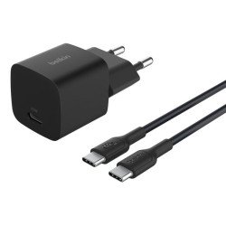 Belkin BoostCharge Consoles portables, Smartphone, Tablette Noir Secteur Charge rapide Intérieure