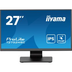 iiyama ProLite T2752MSC-B1AG écran PC 68,6 cm (27") 1920 x 1080 pixels Full HD LED Écran tactile Noir iiyama ProLite T2752MSC-B1AG écran PC 68,6 cm (27") 1920 x 1080 pixels Full HD LED Écran tactile Noir