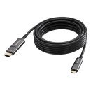 Vision TC 10MUSBCHDMI+/BL câble vidéo et adaptateur 10 m USB Type-C HDMI Type A (Standard) Noir
