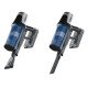 Cecotec Conga Rockstar RS50 Aspirateur balai Batterie Sec Sac à poussière 0,5 L 400 W Noir, Bleu 2200 Ah