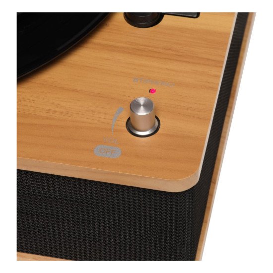 Denver VPB-262LW Tourne-disque entraîné par courroie Noir, Bois Manuel