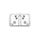 Mobile Origin TAD25-2P-WHT chargeur d'appareils mobiles Universel Blanc Secteur, USB Charge rapide Intérieure