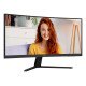 AOC B3 CU34B3E écran PC 86,4 cm (34") 3440 x 1440 pixels Wide Quad HD LED Noir