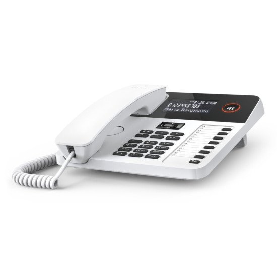 Gigaset DESK 600 Téléphone analogique Identification de l'appelant Blanc Gigaset DESK 600 Téléphone analogique Identification de l'appelant Blanc