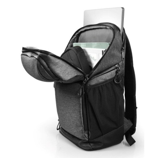 Port Designs 170401 sacoche d'ordinateurs portables 40,6 cm (16") Sac à dos Noir, Gris