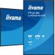 iiyama LH8664UHS-B3AG Écran d'affichage dynamique Écran plat de signalisation numérique 2,17 m (85.6") Wifi 450 cd/m² 4K Ultra HD Noir Intégré dans le processeur Android 24/7