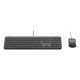 Logitech Signature Slim Combo MK620 for Business clavier Souris incluse Bureau USB QWERTY Anglais britannique Graphite