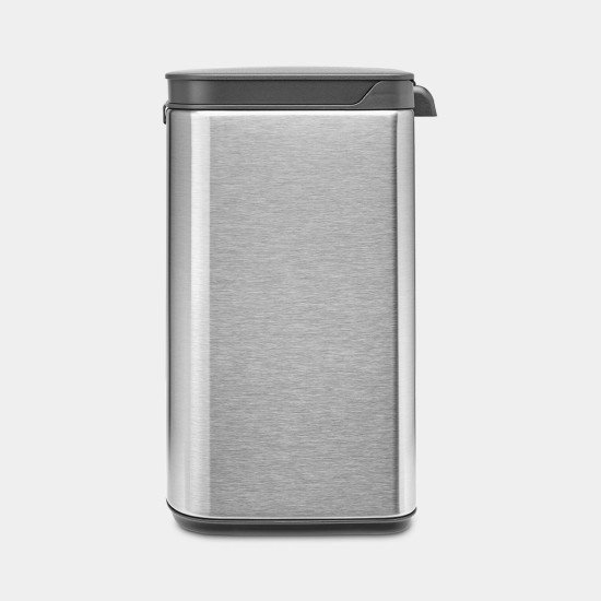 Brabantia Bo Waste Bin 4 L Rectangulaire Acier Noir, Acier