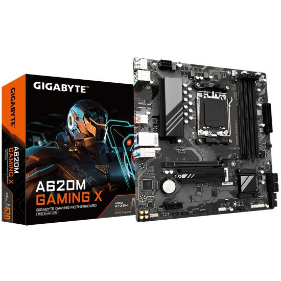 Gigabyte A620M GAMING X carte mère AMD A620 Emplacement AM5 micro ATX