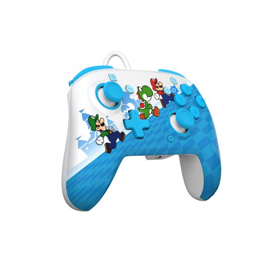 PDP Rematch: Mario Escape Multicolore USB Manette de jeu Analogique/Numérique Nintendo Switch, Nintendo Switch Lite, Nintendo Switch OLED PDP Rematch: Mario Escape Multicolore USB Manette de jeu Analogique/Numérique Nintendo Switch, Nintendo Switch Lite, Nintendo Switch OLED