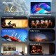 Hisense 43A6S 109,2 cm (43") 4K Ultra HD Smart TV Wifi Noir