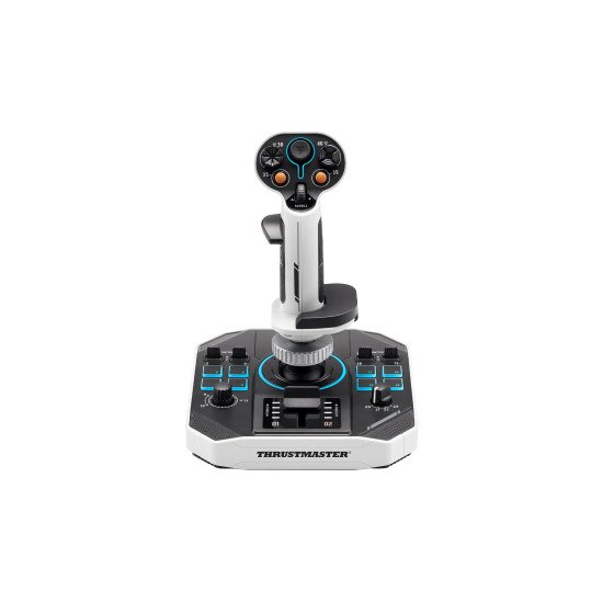 Thrustmaster Sol-R 1 Noir, Blanc USB Manche à air Analogique/Numérique PC