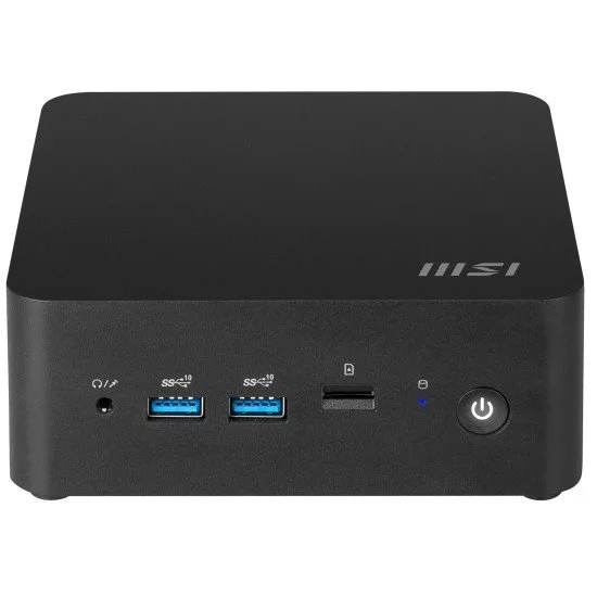 MSI Cubi NUC 1MG-021DE Intel Core 5 120U 8 Go DDR5-SDRAM 512 Go SSD Windows 11 Pro Mini PC Noir MSI Cubi NUC 1MG-021DE Intel Core 5 120U 8 Go DDR5-SDRAM 512 Go SSD Windows 11 Pro Mini PC Noir