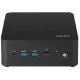 MSI Cubi NUC 1MG-021DE Intel Core 5 120U 8 Go DDR5-SDRAM 512 Go SSD Windows 11 Pro Mini PC Noir MSI Cubi NUC 1MG-021DE Intel Core 5 120U 8 Go DDR5-SDRAM 512 Go SSD Windows 11 Pro Mini PC Noir