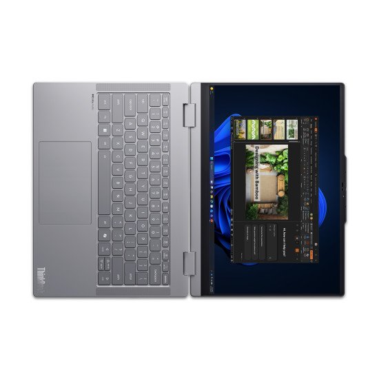 Lenovo ThinkBook 14 2-in-1 G6 IPL Copilot+ PC Intel Core Ultra 7 355 Hybride (2-en-1) 35,6 cm (14") Écran tactile WUXGA 16 Go DDR5-SDRAM 512 Go SSD Wi-Fi 7 (802.11be) Windows 11 Pro Gris Anglais