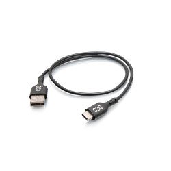 C2G C2G28884 câble USB USB 2.0 0,46 m USB C USB A Noir C2G C2G28884 câble USB USB 2.0 0,46 m USB C USB A Noir