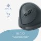 R-Go Tools Souris verticale R-Go HE Basic, souris ergonomique, taille moyenne (longueur de la main : 165-185 mm), pour gauchers, Bluetooth