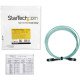 StarTech.com MPO12PL3M câble de fibre optique 3 m MPO/MTP OM3 Couleur aqua