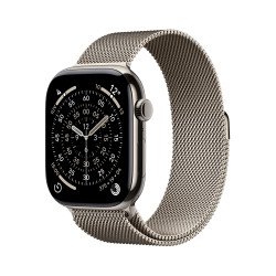 Apple Watch Series 11 OLED 46 mm Numérique 416 x 496 pixels Écran tactile 5G Titane Wifi GPS (satellite)