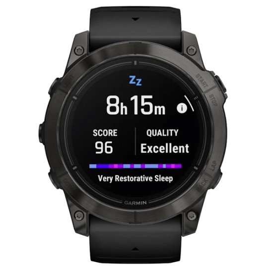 Garmin epix Pro (Gen 2) 3,56 cm (1.4") AMOLED 51 mm Numérique 454 x 454 pixels Écran tactile Noir, Gris Wifi GPS (satellite)