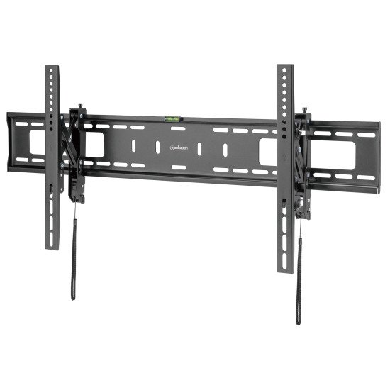 Manhattan Support mural avec extension pour TV/moniteurs (inclinable antivol), écrans 37" à 100", Compatibilité VESA : de 200x200 à 800x400 mm (vérifiez les dimensions des quatre trous de fixation à l'arrière), charge max. 75 kg
