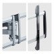 StarTech.com Support Mural Articulé Robuste pour Téléviseur à Écran Plat jusqu'à 100" et 85kg, VESA 800x500, Support à Profil Bas, Conforme TAA