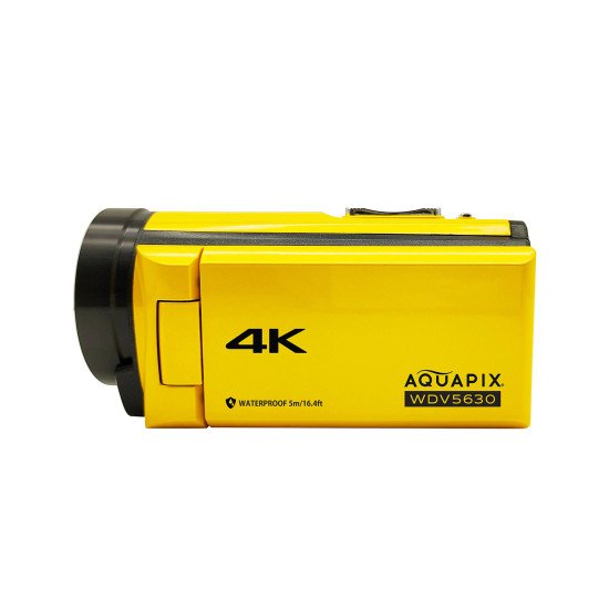 Aquapix WDV5630 Caméscope portatif 13 MP 4K Ultra HD Jaune