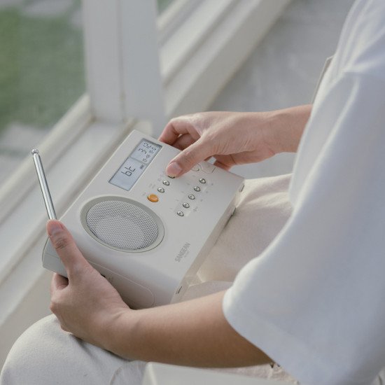 Sangean PR-D4BT Portable Crème