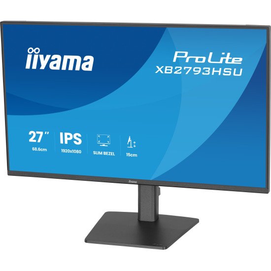 iiyama ProLite XB2793HSU-B1 écran PC 68,6 cm (27") 1920 x 1080 pixels Full HD LED Noir