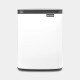 Brabantia Bo Waste Bin 7 L Rectangulaire Acier Noir, Blanc Brabantia Bo Waste Bin 7 L Rectangulaire Acier Noir, Blanc