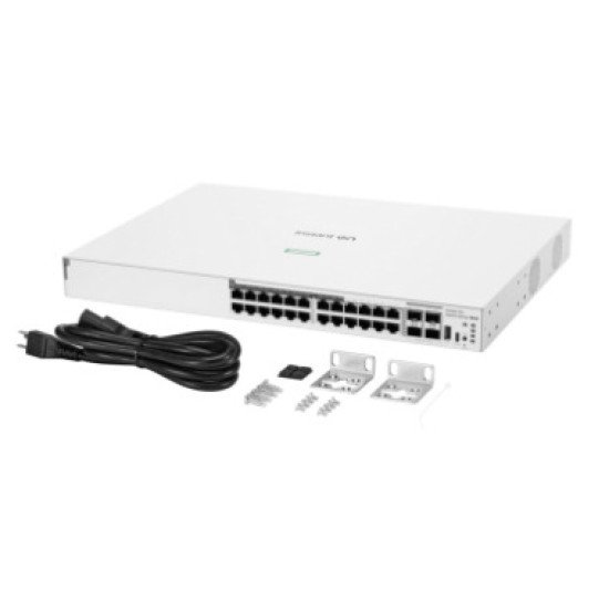 HPE Networking Instant On Switch 24p Gigabit 16p CL4 PoE 4p SFP 195W 1840