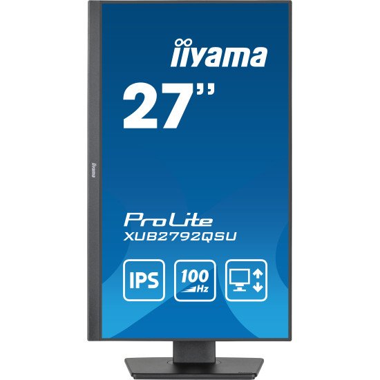 iiyama ProLite écran PC 68,6 cm (27") 2560 x 1440 pixels Full HD LED Noir