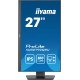 iiyama ProLite écran PC 68,6 cm (27") 2560 x 1440 pixels Full HD LED Noir