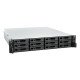 Synology RackStation RS2423RP+II NAS Rack (2 U) AMD Ryzen V1780B 8 Go DDR4 0 To DiskStation Manager Noir