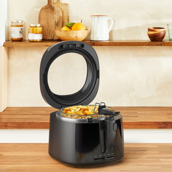 Tefal Vision FF2528E0 friteuse Unique 2,1 L Autonome 1900 W Noir