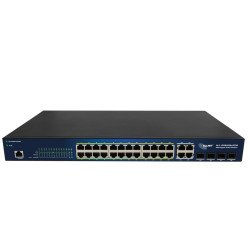 ALLNET ALL-SG8428V2PM commutateur réseau Géré L2 Gigabit Ethernet (10/100/1000) Connexion Ethernet POE Noir ALLNET ALL-SG8428V2PM commutateur réseau Géré L2 Gigabit Ethernet (10/100/1000) Connexion Ethernet POE Noir