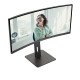 AOC CU34P3CV écran PC 86,4 cm (34") 3440 x 1440 pixels UltraWide Quad HD LED Noir