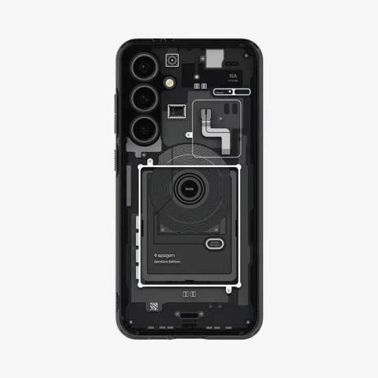 Spigen Ultra Hybrid Zero One coque de protection pour téléphones portables 17 cm (6.7") Housse Noir, Gris Spigen Ultra Hybrid Zero One coque de protection pour téléphones portables 17 cm (6.7") Housse Noir, Gris