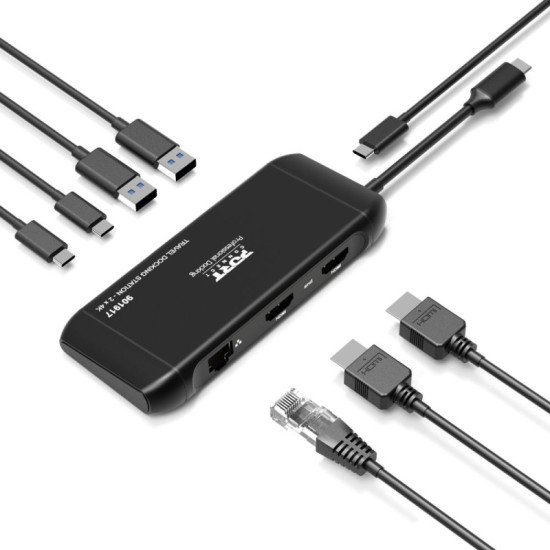 Port Designs PORT Connect Station d'accueil mobile 2 X 4K USB-C 7 périphériques 100W