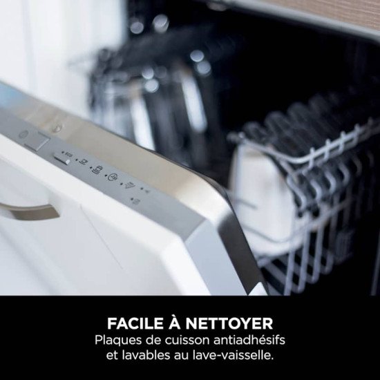 Ninja DualZone Double 7,6 L Autonome Friteuse d'air chaud Noir