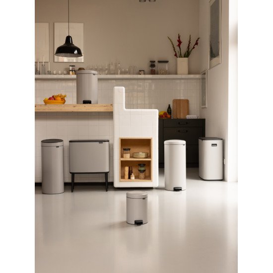 Brabantia NewIcon 20 L Rond Acier Gris