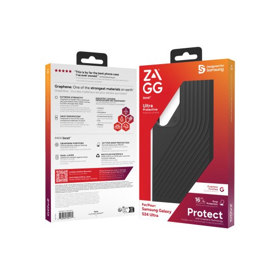 ZAGG Denali Galaxy S24 Ultra Ultra Black coque de protection pour téléphones portables