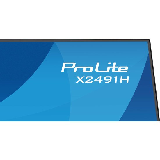 iiyama ProLite X2491H-B1 écran PC 60,5 cm (23.8") 1920 x 1080 pixels Full HD LCD Noir